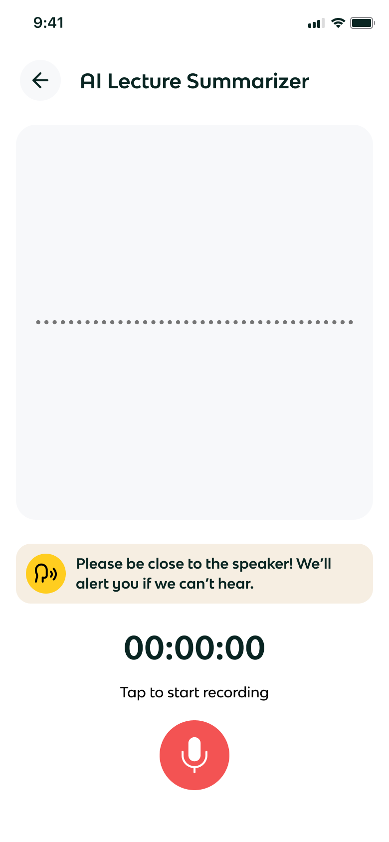 AI Lecture Notetaker preview