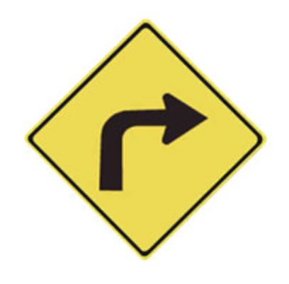 <p>Turns and Curves: Right Turn Ahead</p>