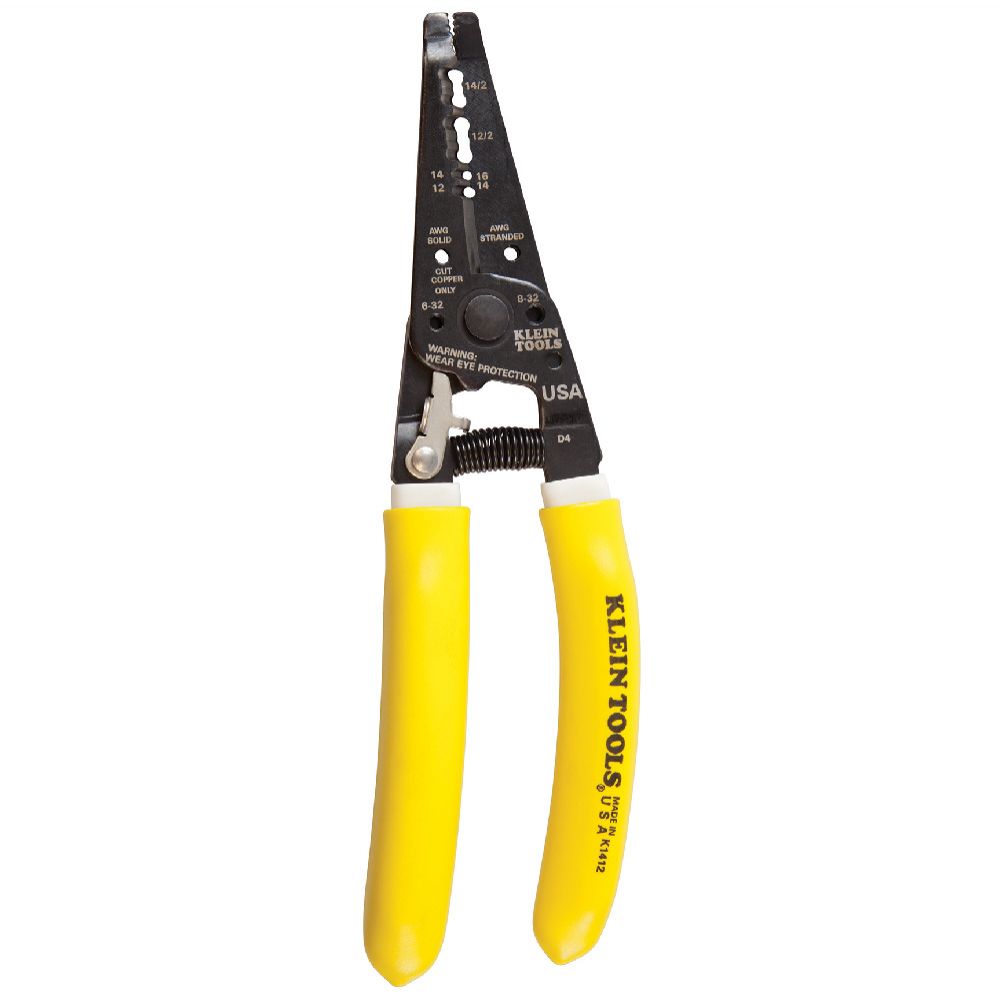 <p>A compact, scissor-like hand tool with sharp blades, used to cleanly cut non-metallic (NM) electrical cable.</p>