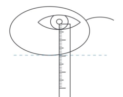 <p>If using the lower edge of pupil method to measure trifocal height, how much needs to be subtracted from the measurement to account for pupil clearance?</p>