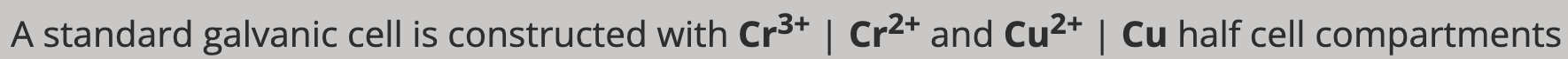 <p>Say ur given a problem like this, where you know what’s in each half cell, but no information is given about the <strong>state symbols</strong> or which one is being <strong>oxidized or reduced</strong>. How would u figure this out?</p>