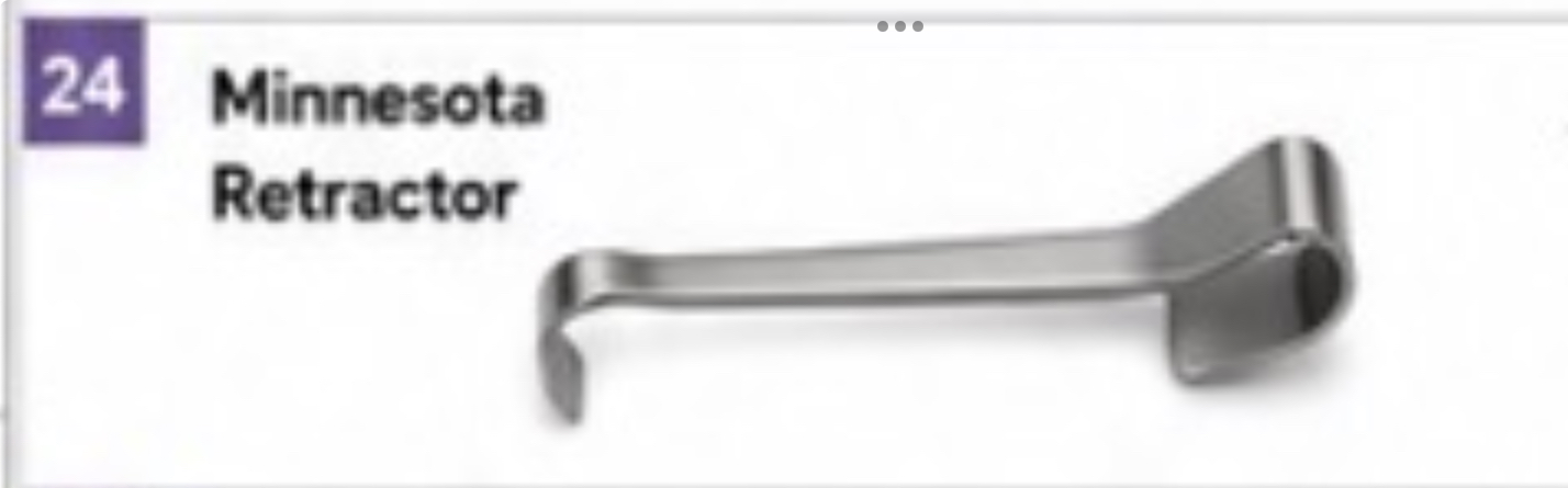 <p>Minnesota Retractor</p>