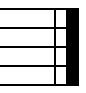 <p>shows the end of a piece of music</p>