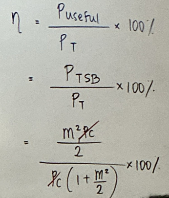 <ul><li><p>The percentage of total power that contains useful information</p></li></ul><p></p>