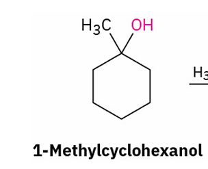 <p>Tertiary alcohol to alkene (acid catalyzed reaction)</p><ul><li><p>reagents </p></li></ul><p></p>
