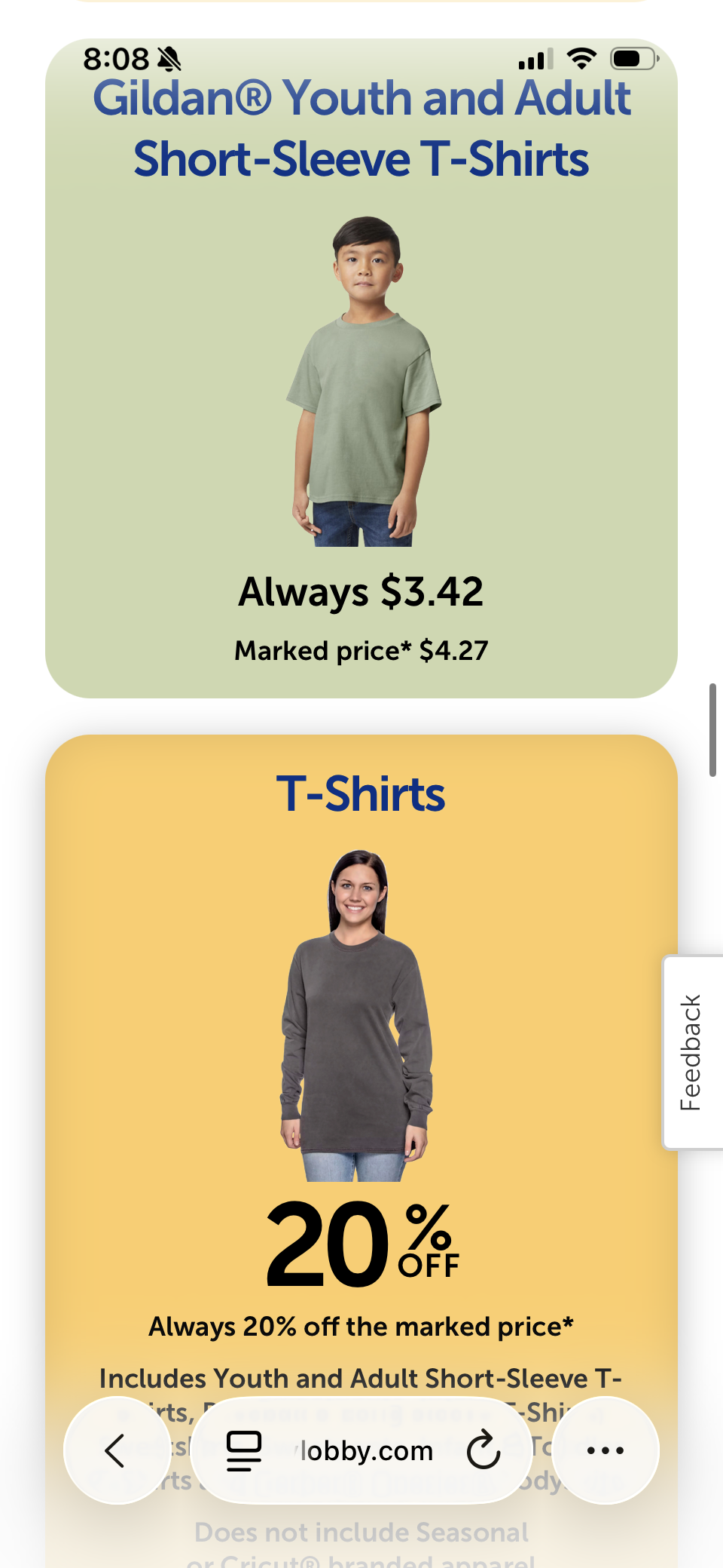 <p>Shirts</p>