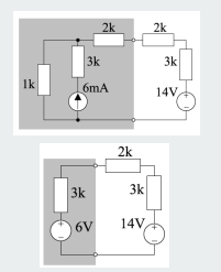 <p>Thevenin equivalent circuit</p>