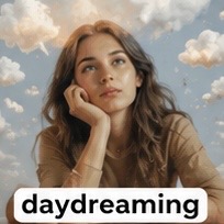 <p>daydreaming</p>