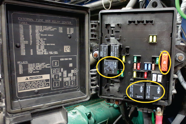 <p><span>Mini ISO relays in a power distribution box. Current suppressed relays use a diode, resistor, and sometimes a capacitor to </span></p>