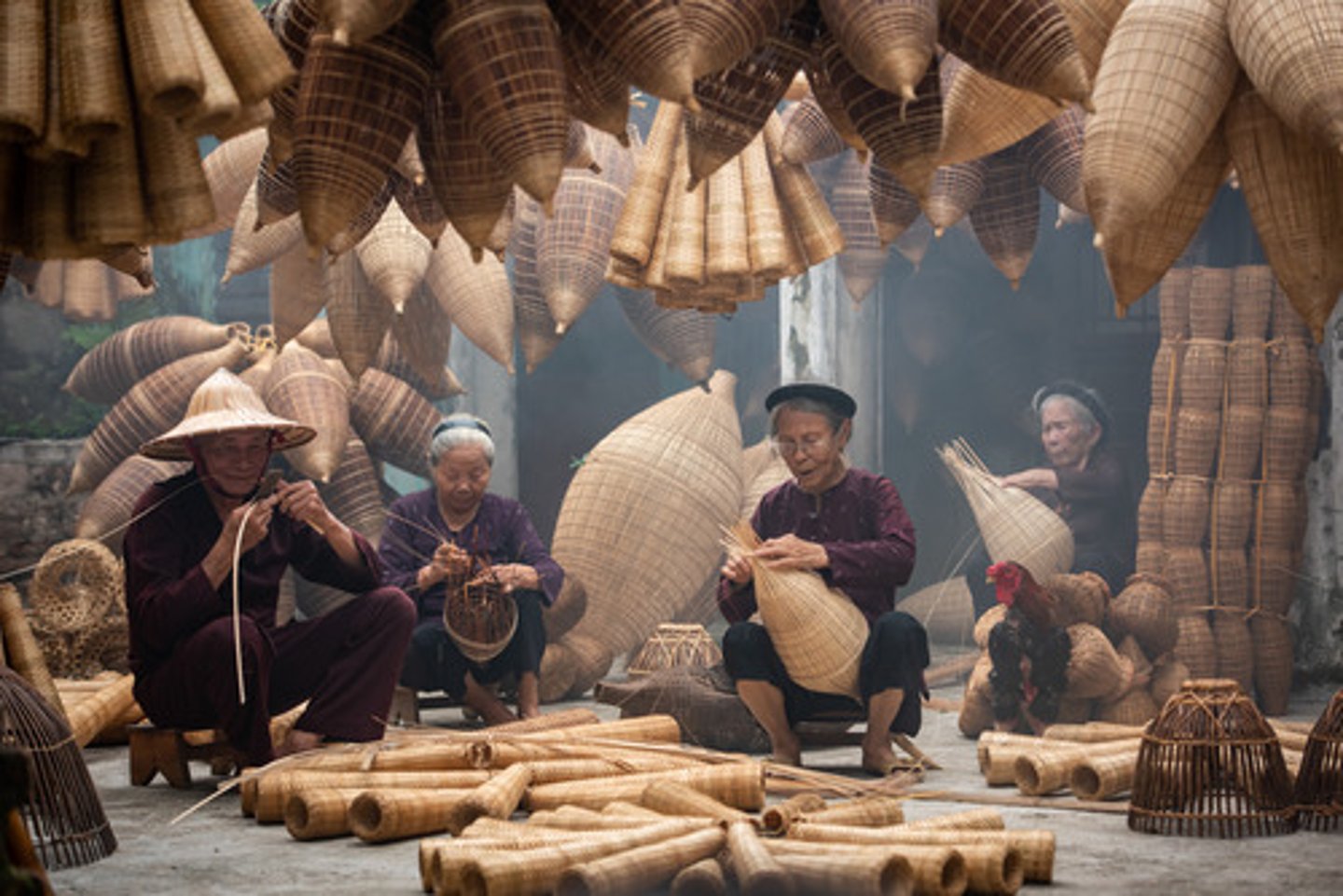 <p>làng nghề</p>
