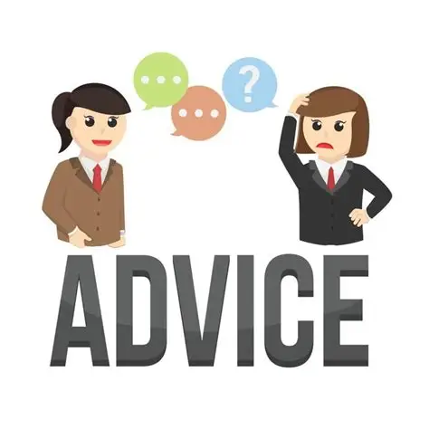 advice # advise