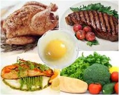 <p>All food</p>
