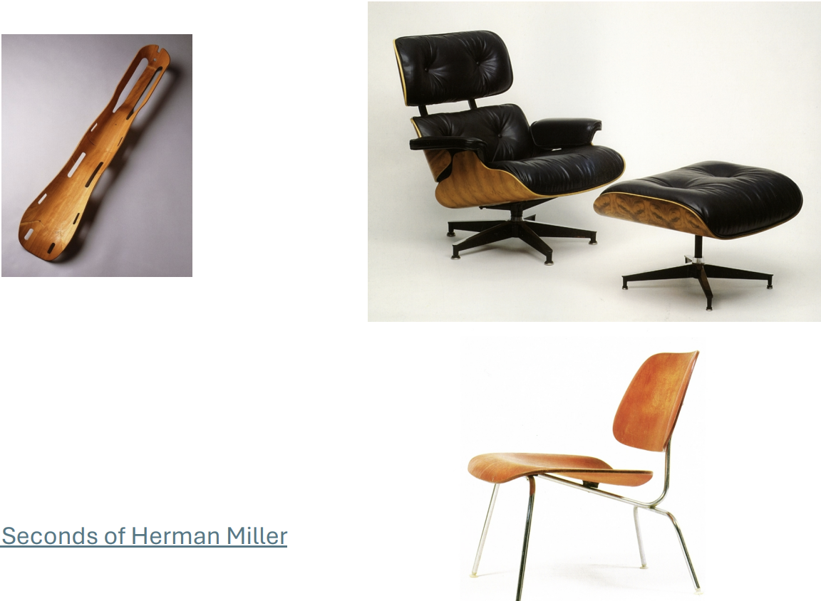 <p>-the Eames wanted to have “a warm receptive look of a well used baseman’s mitt”</p><p>-<span>provide a “special refuge for the strains of modern living.”</span></p>