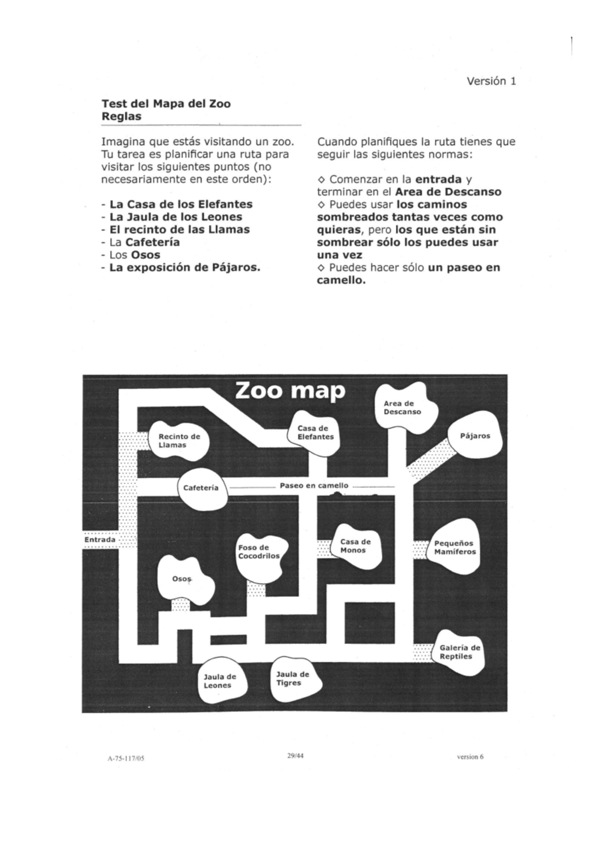 <p>Test del Mapa del Zoo</p>