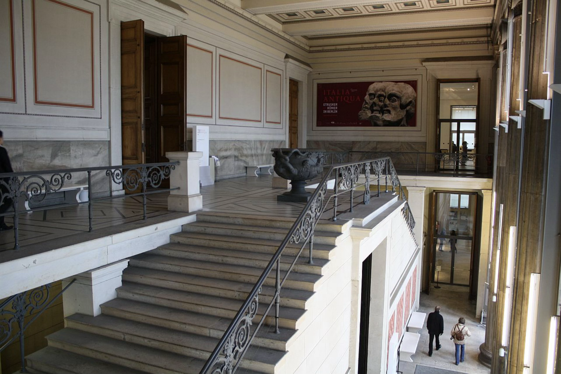 <ul><li><p><span style="background-color: transparent;">Germany is the root of art history as a field</span></p></li><li><p><span style="background-color: transparent;">Ionic columns are holding up the entablature</span></p></li><li><p><span style="background-color: transparent;">No precedent for art museum buildings so it does not have a pediment</span></p></li><li><p><span style="background-color: transparent;">Not exclusive or elite, feels open</span></p></li><li><p><span style="background-color: transparent;">In the plan, you can see what is holding up the building</span></p></li><li><p><span style="background-color: transparent;">Thinking about Greece</span></p></li><li><p><span style="background-color: transparent;">Architecture is being used to educate everyone inside of the building</span></p><ul><li><p><span style="background-color: transparent;">Learning is important in society; no longer limited to the upper class</span></p></li></ul></li><li><p><span style="background-color: transparent;">First time exposed cast-iron was used in architecture (railing for stairs)</span></p></li><li><p><span style="background-color: transparent;"><u>Historicism</u>: the reference to, or use, of historical styles or motifs in architecture</span></p></li></ul><p></p>