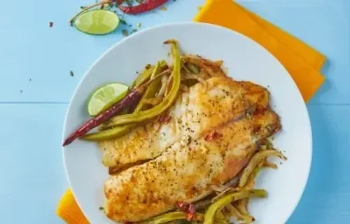 <p>Fish (That has been cooked)</p>