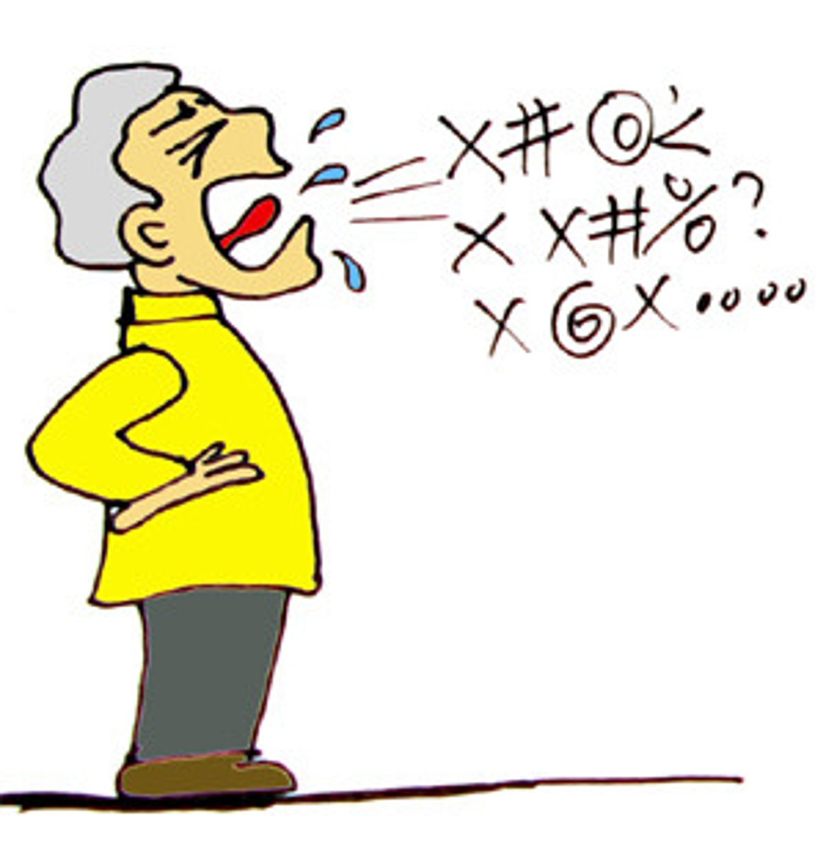 <p>to complain about</p>