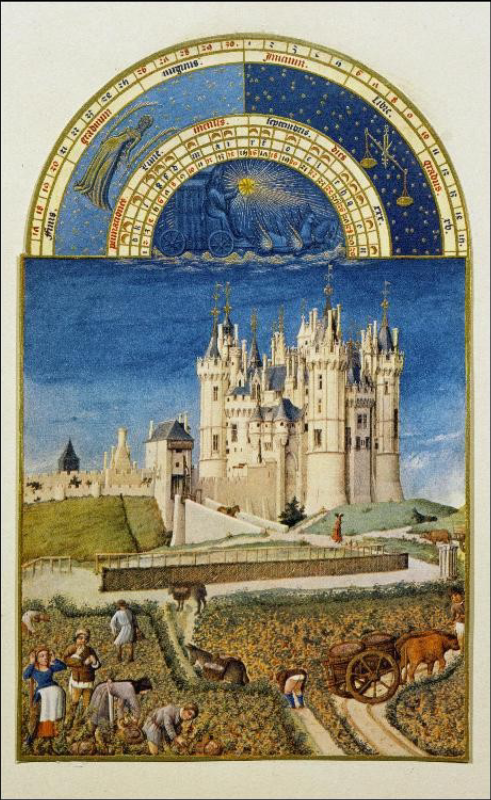 <p>Limbourg Brothers, Très Riches Heures de Jean de Berry, 1413-1416</p>