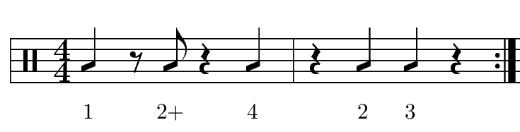<p>What rhythm pattern is this? </p>