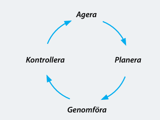 <ol type="1"><li><p><span>&nbsp;Se produktutveckling som ett system där kunden och leverantörer innefattas. Kunden är den viktigaste parten, medan leverantörerna är viktiga att samarbeta med samt hjälpa höja sin kvalitet.</span></p></li><li><p><span>Kvalitet är ledningens ansvar och blir aldrig bättre än de beslut ledningen fattar.</span></p></li><li><p><span>Arbeta med ständiga förbättringar enligt cykeln planera – göra – kontrollera – agera.</span></p></li><li><p><span>&nbsp;Förbättringar skapar positiva kedjereaktioner.</span></p></li><li><p><span>Dela lärdomarna, även med konkurrenter.</span></p></li></ol><p></p>