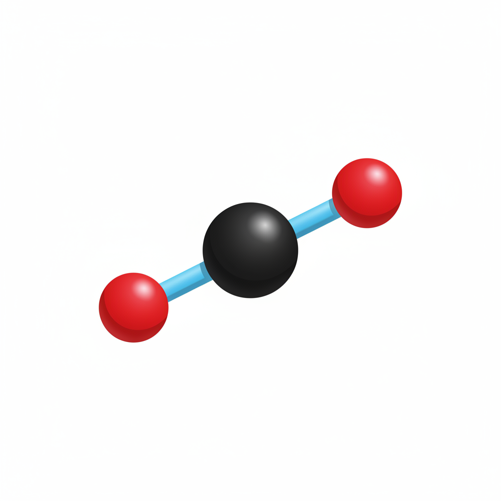 <p>A gas in the atmosphere that plants use to make food and chemicals.</p>