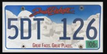<p>South Dakota, 2</p>