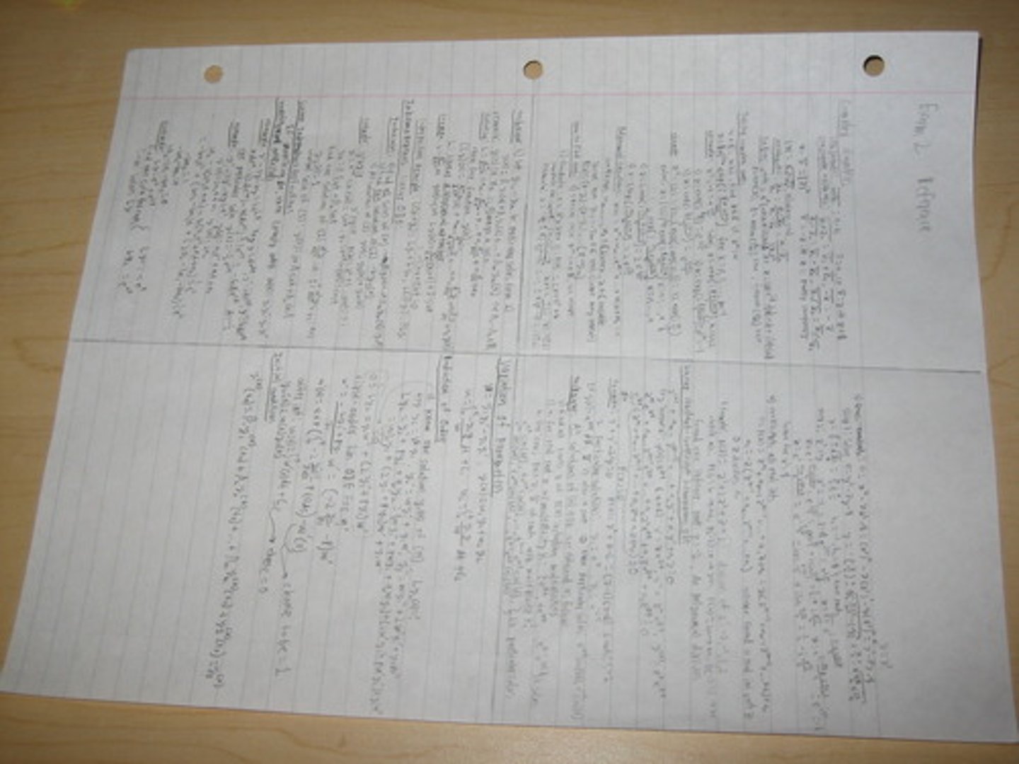 <p>sheet of paper</p>