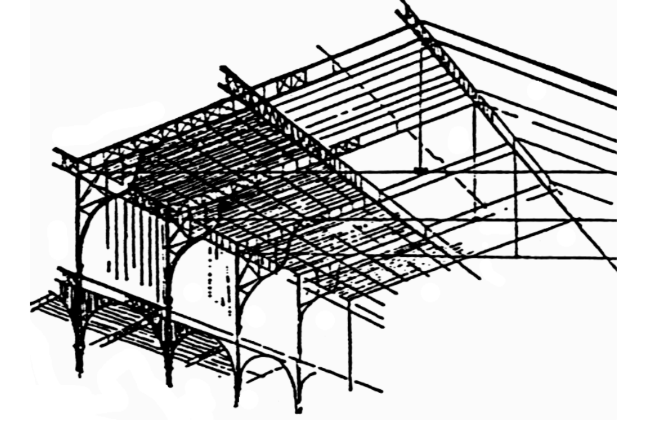 <p>Beaucoup d’architecture métallique avec l’apparition</p><p>de la fonte, de l’acier, du verre et du béton.</p>