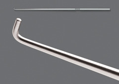<p>Stubby blunt right angled hook</p>