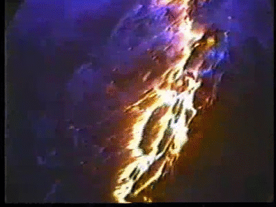 <p>The gif above shows the formation and subsequent cooling of pillow lava, often found in mid-oceanic ridges. This will become a...</p>