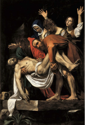 <p><span style="color: green;">Entombment of Christ - Caravaggio</span></p>