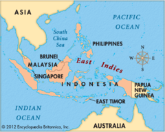 <p>Islands near China where Christopher Columbus thought he had landed</p>