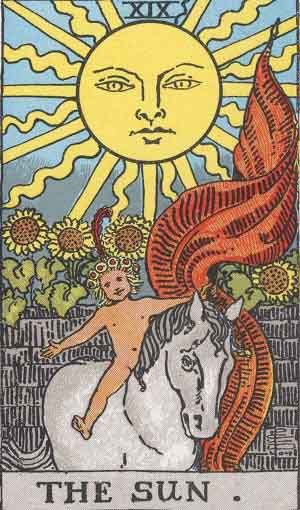 <p>XIX - The Sun</p>