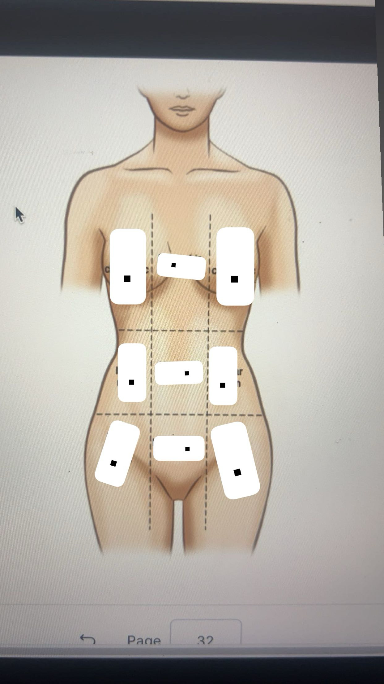 <p>Label the following areas</p>