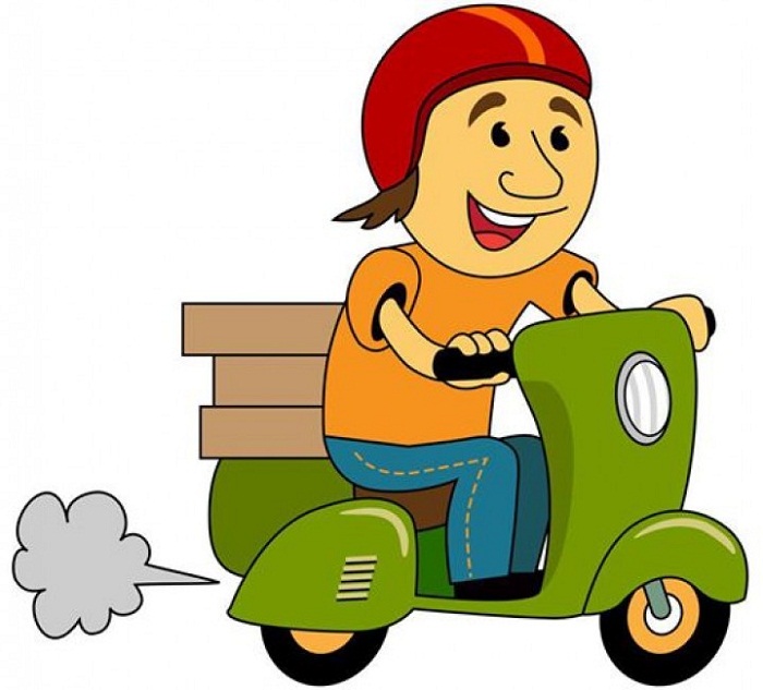 <p>delivery person (n) /dɪˈlɪv.ər.i ˌpɜː.sən/</p>