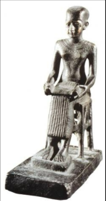 <p>Imhotep is recognized as the first “architect.”</p>