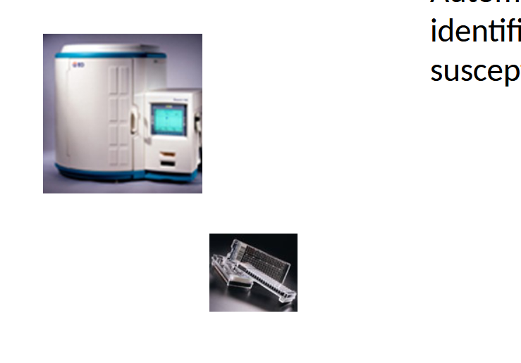 <p>Automated identification and susceptibility system</p>