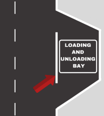 <p>Loading and Unloading Bay Line</p>