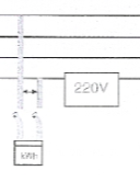 <p>= monofasig</p><ul><li><p>Twee draden die naar de woning leiden</p></li><li><p>Spanning tot 220-230V</p></li><li><p>Huizen op eenfasig aansluiting op nulgeleider heeft minder draden die binnenkomen dan een driefasig</p></li></ul><p></p>