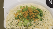 <p>GARLIC CREAM<br>CARBONARA RAMEN</p>