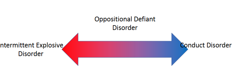 <p>Difference between IED, ODD, &amp; CD</p>