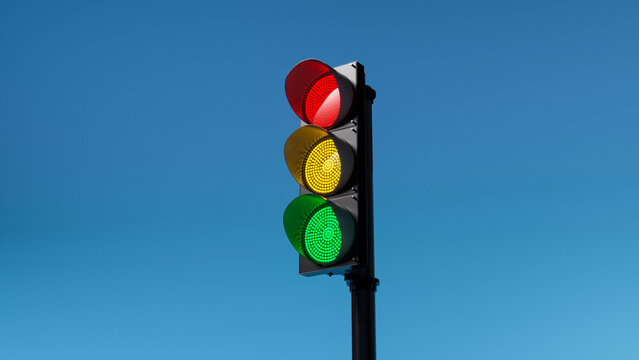 <p>Traffic Light - The traffic light is red.</p>