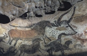 <p>Great Hall of the Bulls are from where </p>