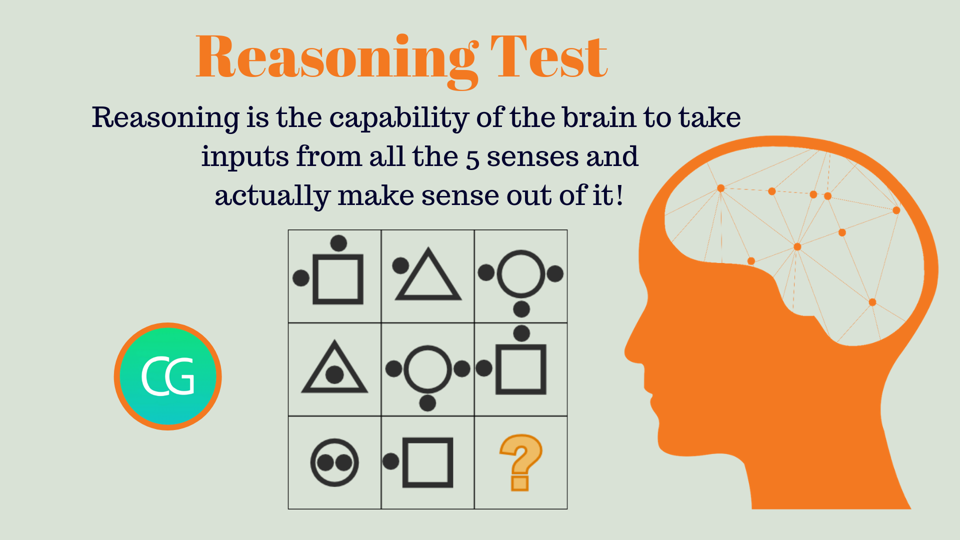 <p>REASONING</p>