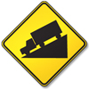 <p>This road sign means:</p>
