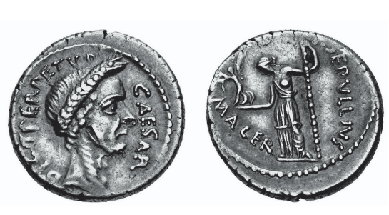 <p><strong>Coin of Julius Caesar</strong></p><p></p>