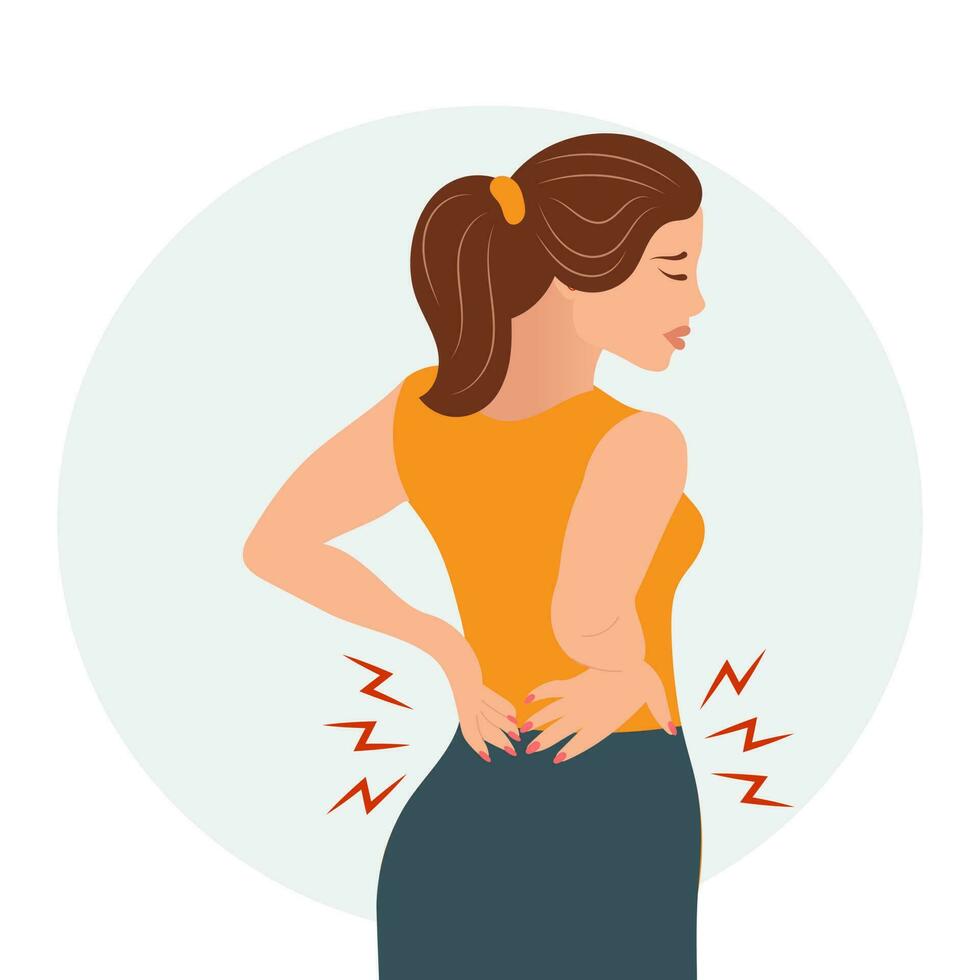 <p>lower back</p>