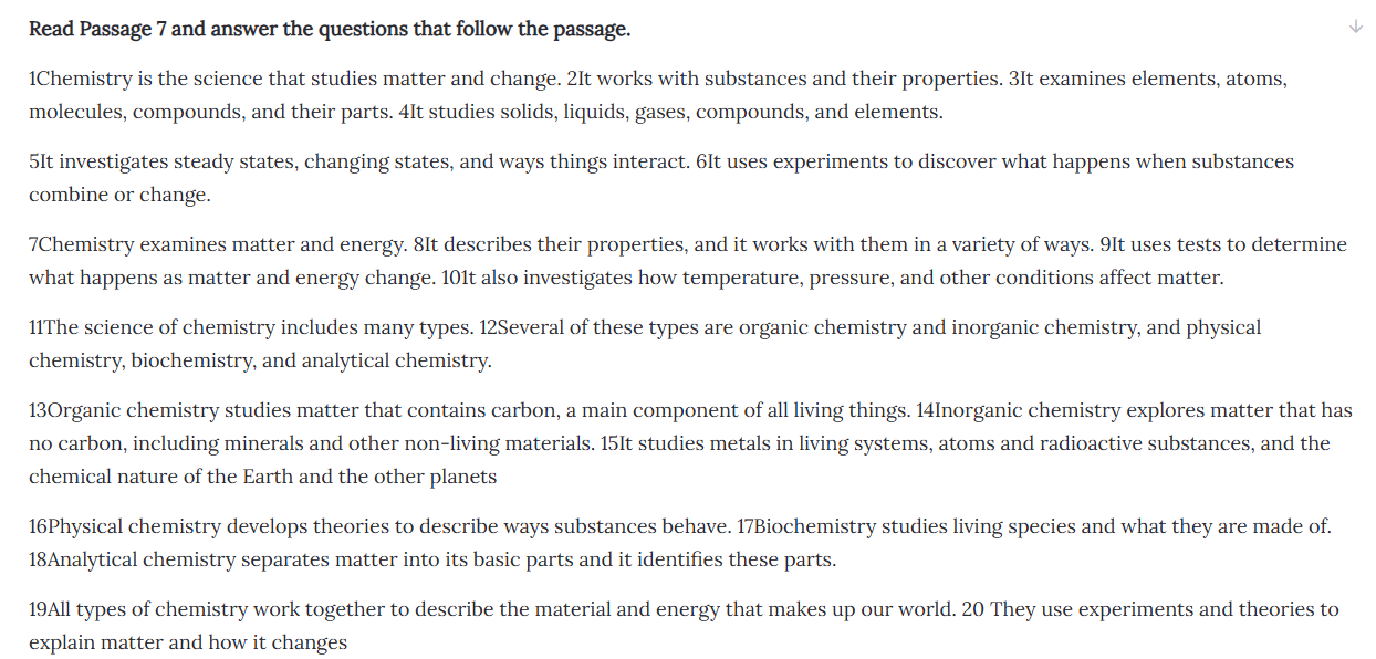 <p>What information is presented after chemistry is defined?</p><ol><li><p>Definition of organic chemistry</p></li><li><p>Types of chemistry</p></li><li><p>How types of chemistry work together</p></li><li><p>Definition of inorganic chemistry </p></li></ol><p></p>