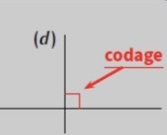 <p>Deux droites sécantes qui se coupent en formant quatre angles égaux, appelés angles droits ($$90^
ound$$).</p>