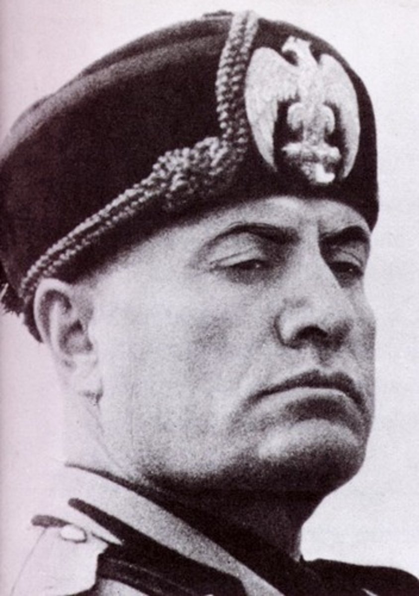 <p>-Fascist leader of Italy from 1922- 1943</p><p>- killed by Italian partisans on April 28, 1945</p>